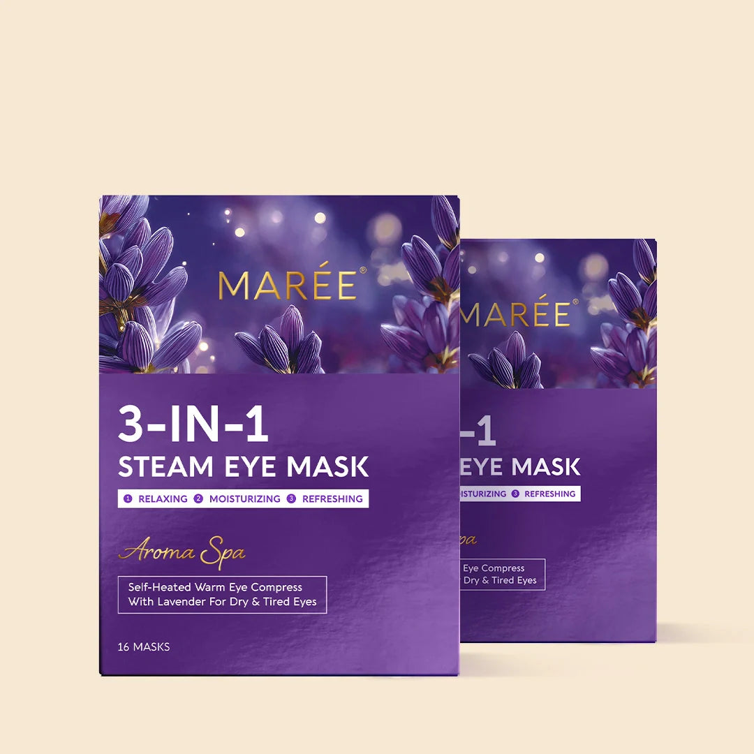 3-in-1 Self-Heating Steam Eye Mask with Lavender for Tired Eyes - Image 10