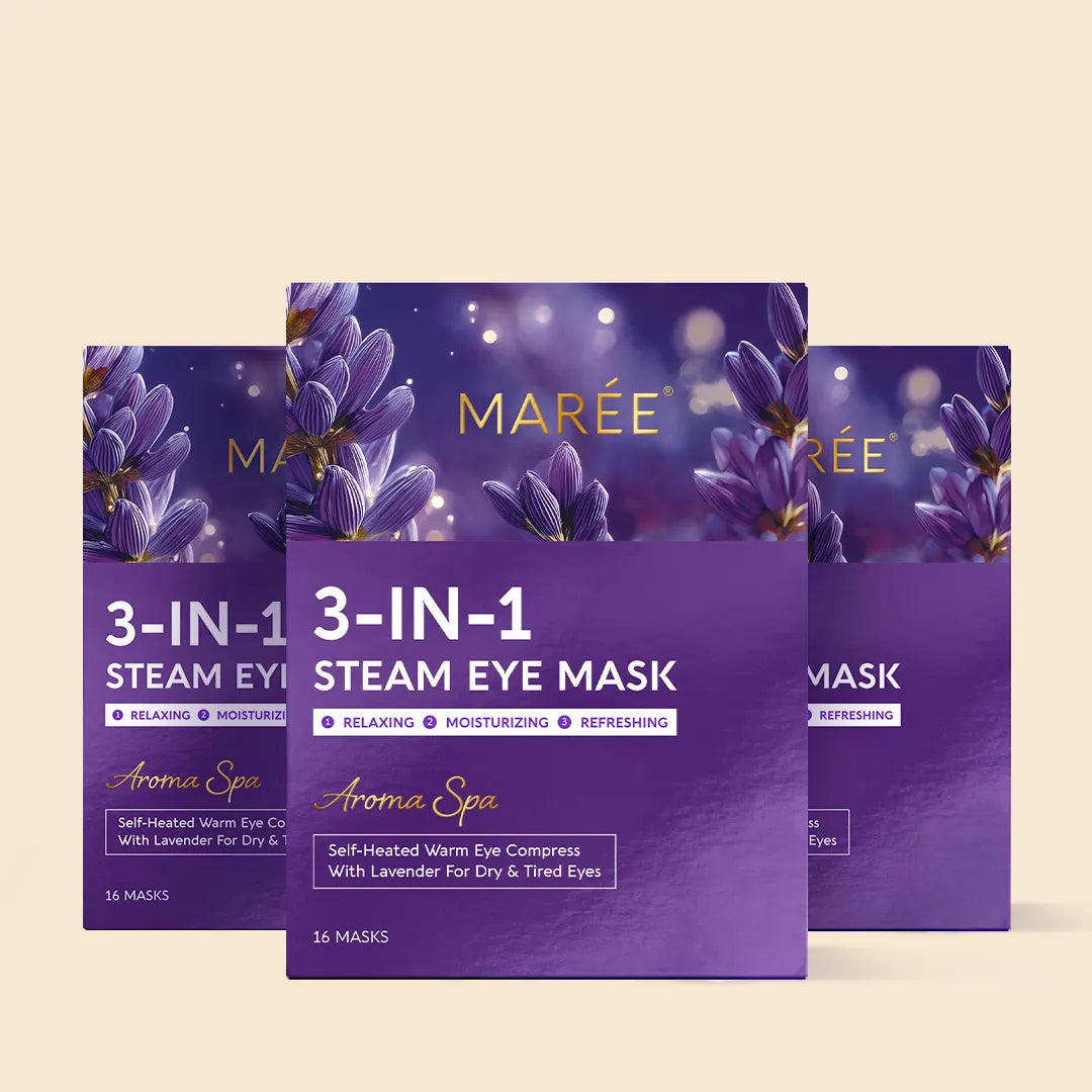 3-in-1 Self-Heating Steam Eye Mask with Lavender for Tired Eyes - Image 11