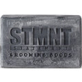 STMNT Hair & Body Cleansing Bar 4.4 oz in packaging, a multipurpose charcoal-based grooming bar.