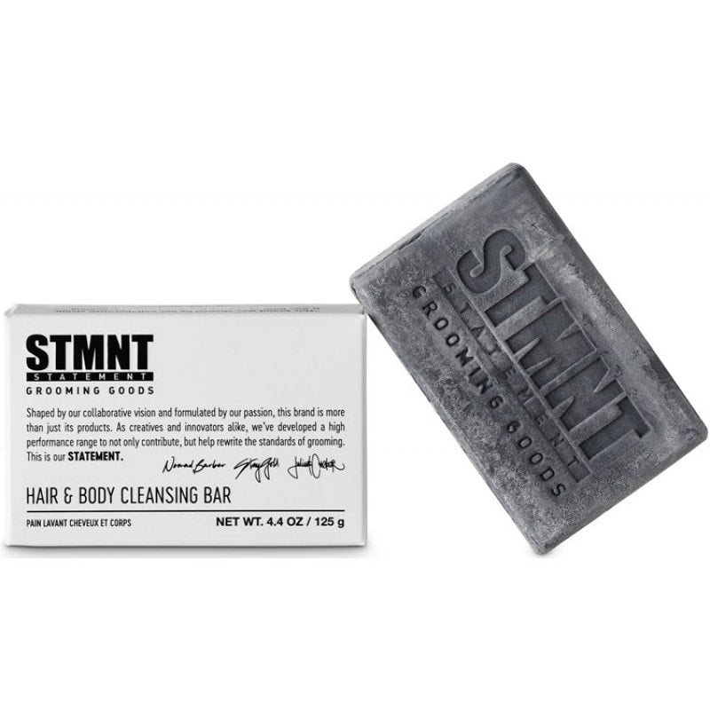 STMNT Hair & Body Cleansing Bar 4.4 oz - All-in-One Solid Wash