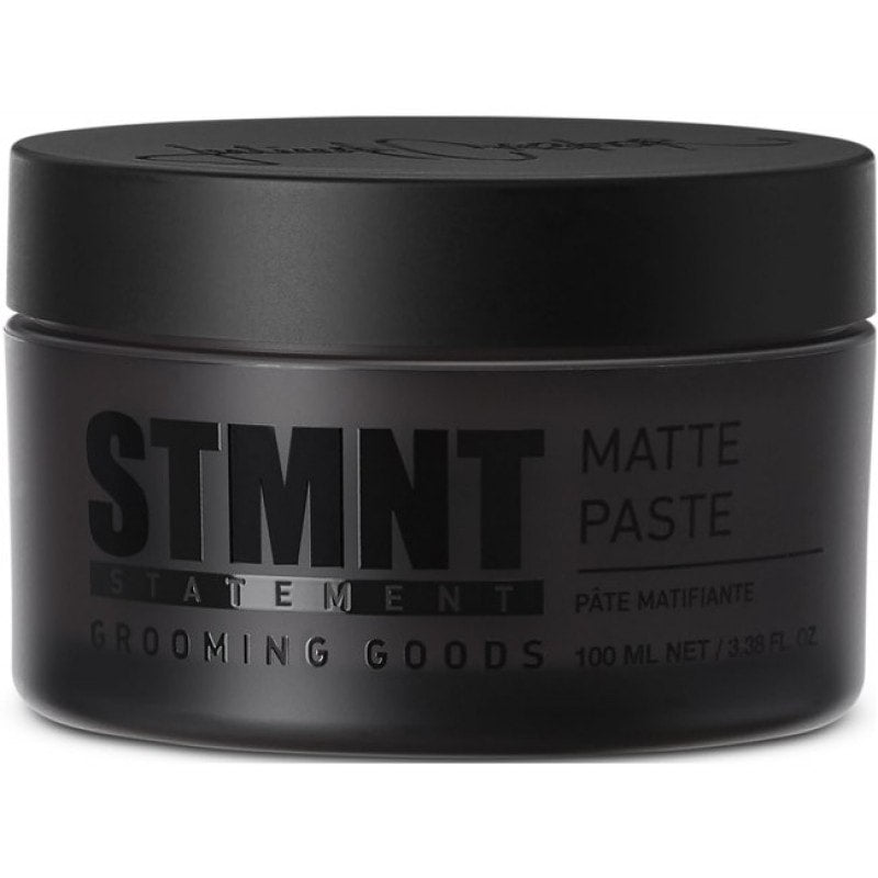 STMNT Matte Paste 3.38 oz jar for strong hold and matte finish