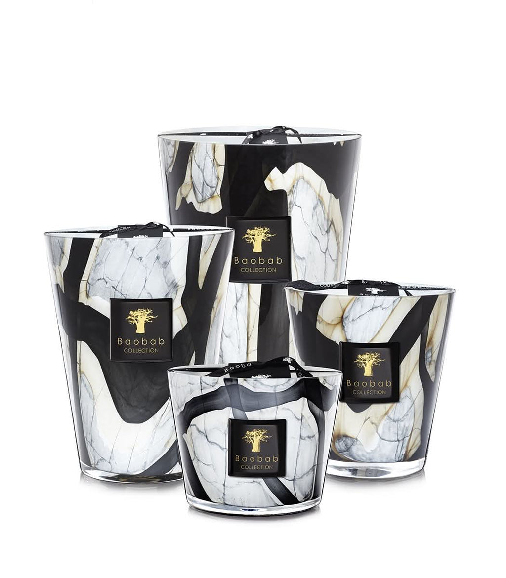 Baobab Collection Stones Marble Max 24 Candle