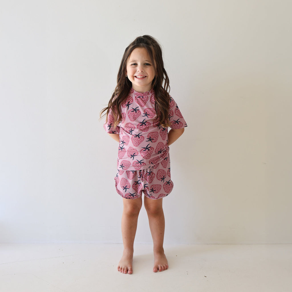 Girl's Bamboo Short Set | Matilda