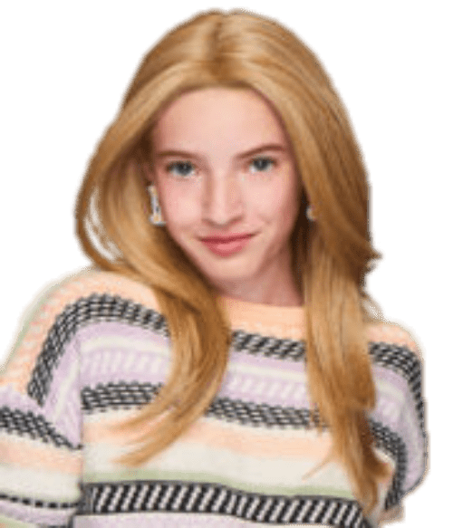 Straight a Style Kidz Wig with Sheer Lace Front for Kids