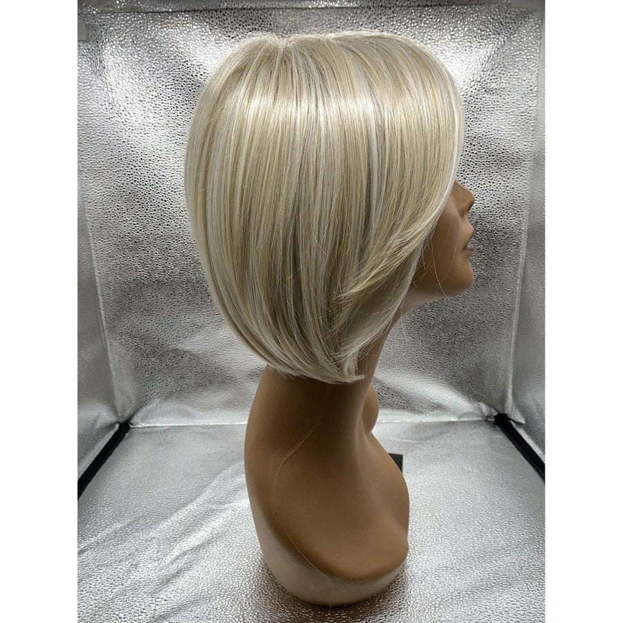 Straight Up with a Twist Synthetic Hair Wig - Blonde or Brown