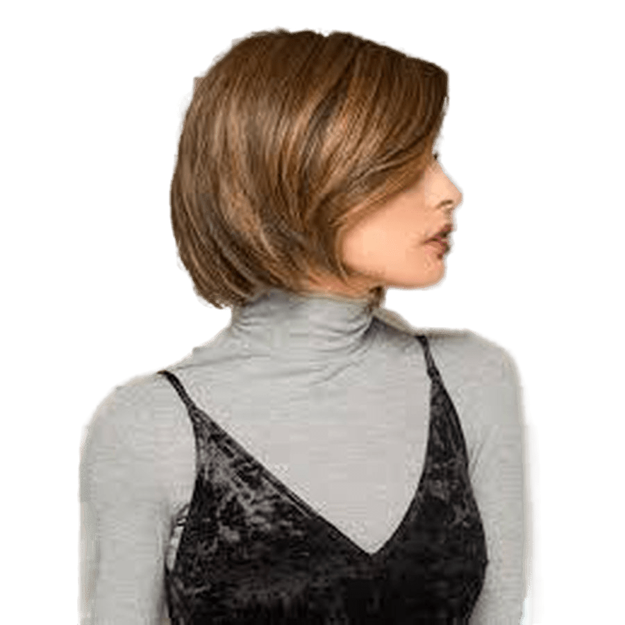 Straight Up with a Twist Synthetic Hair Wig - Blonde or Brown
