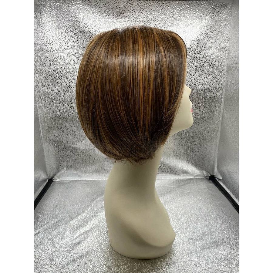 Straight Up with a Twist Synthetic Hair Wig - Blonde or Brown