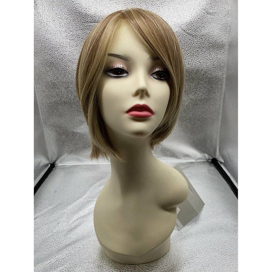 Straight Up with a Twist Synthetic Hair Wig - Blonde or Brown