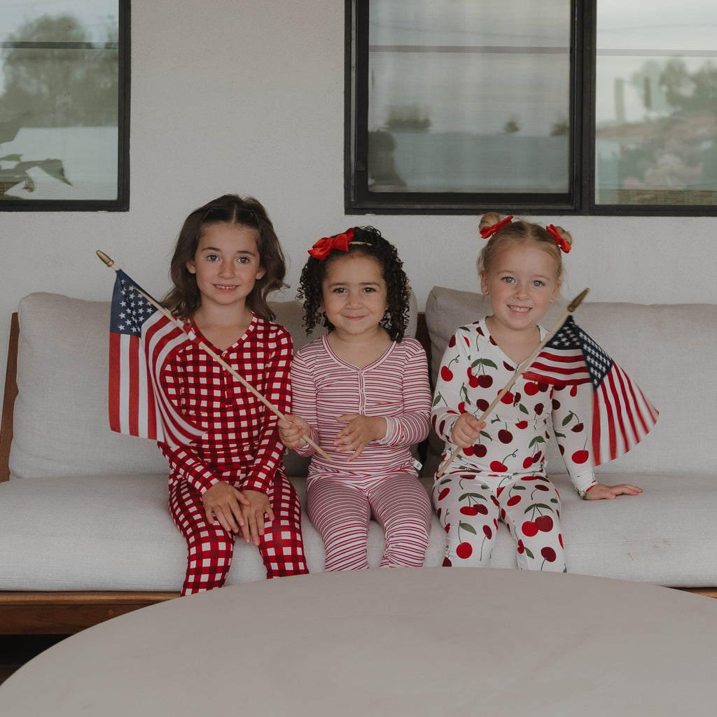Bamboo Two Piece Pajamas | Heritage Stripe