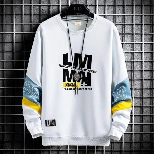 Men's Hip Hop Streetwear Cloak Hoodie with Irregular Hem