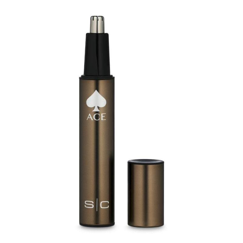 Ace Dual-Speed Nose and Ear Trimmer in Bronze and Black