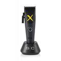 Professional Instinct-X hair clipper available in black, red, and white housing options.