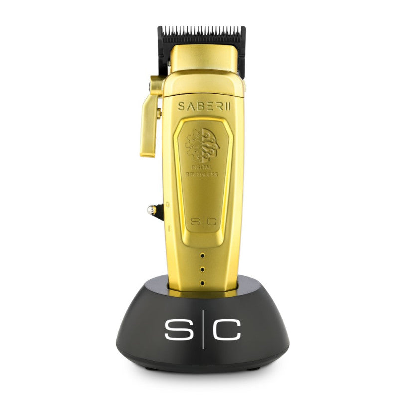 Saber 2.0 Cordless Hair Clipper - Gold Professional Grooming Tool