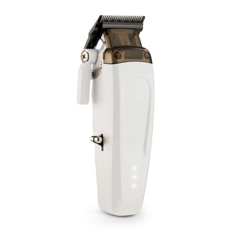 Saber 2.0 Cordless Hair Clipper - Professional White Finish