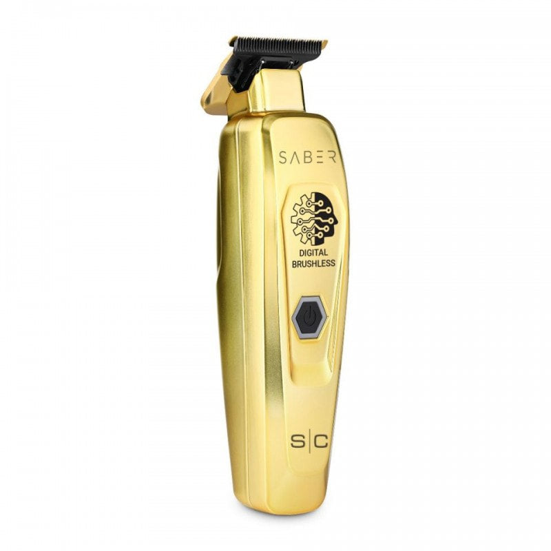 Saber Professional Brushless Motor Hair Trimmer - Gold Finish