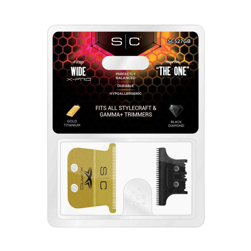Saber Professional Brushless Motor Hair Trimmer - Gold Finish