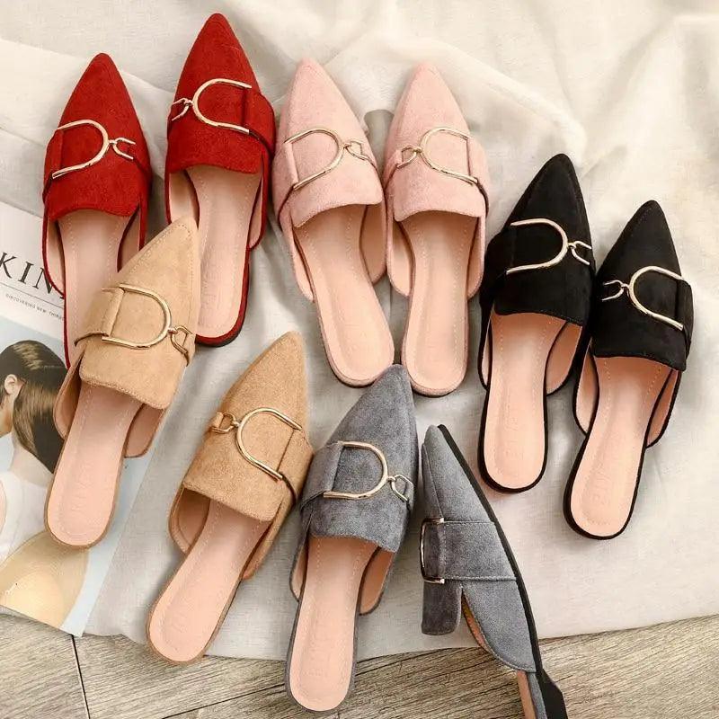 Luxury Leather Sandals: Elegant Women's Colorful Comfort Footwear