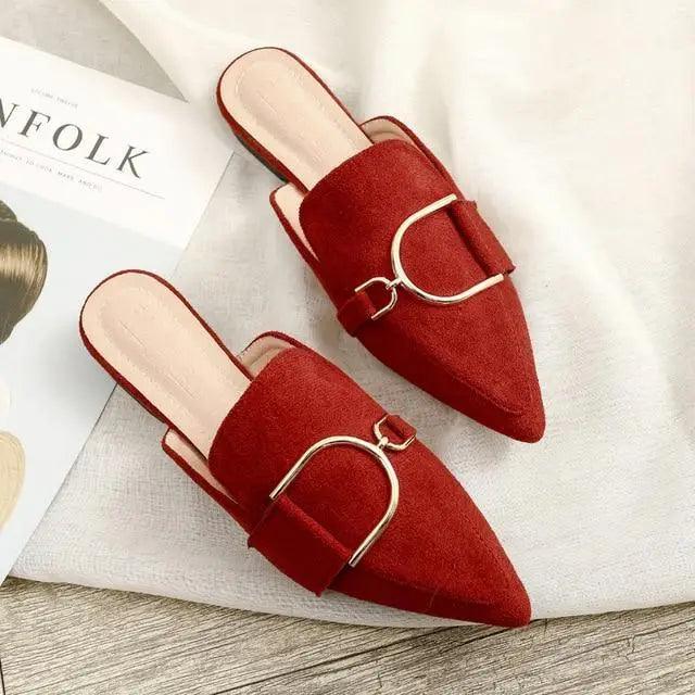 Luxury Leather Sandals: Elegant Women's Colorful Comfort Footwear