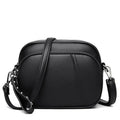 Stylish Soft Leather Crossbody Shoulder Bag with Adjustable Strap