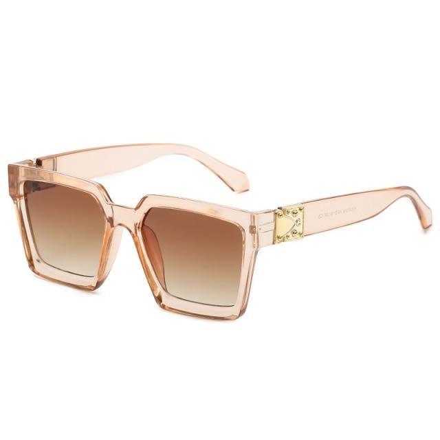 Oversized Square Sunglasses for Women and Men UV400 Shades