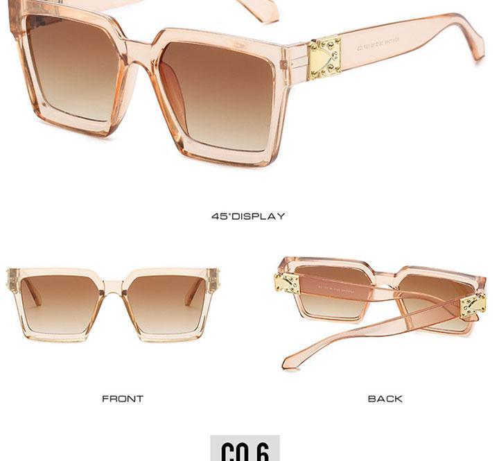 Oversized Square Sunglasses for Women and Men UV400 Shades