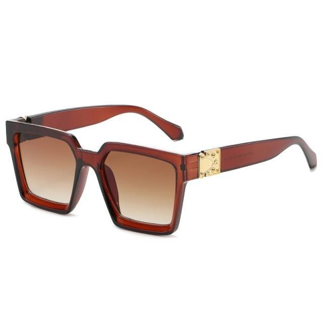 Oversized Square Sunglasses for Women and Men UV400 Shades