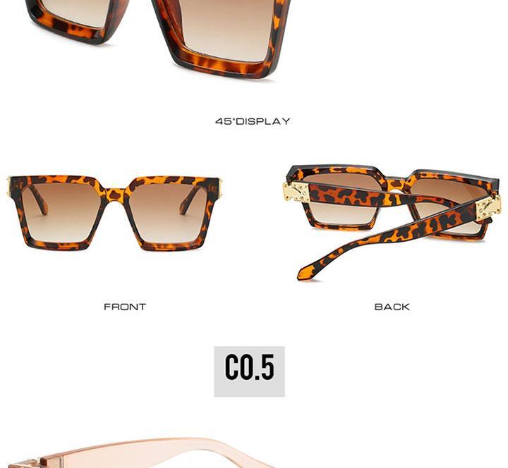Oversized Square Sunglasses for Women and Men UV400 Shades