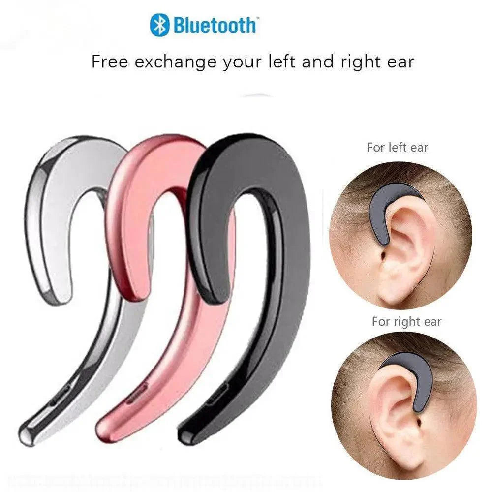 Bone Conduction Wireless Sports Bluetooth Ear Hook Headset