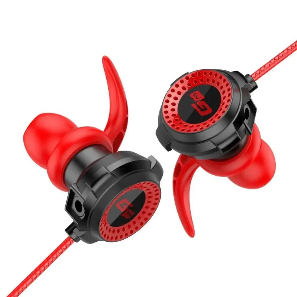 Universal Wired In-Ear Gaming Headphones with Detachable Microphone