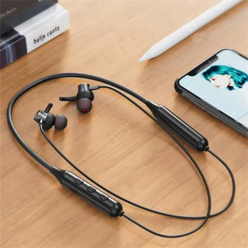 Magnetic Wireless Sports Earphones, IPX5 Waterproof Running Headset