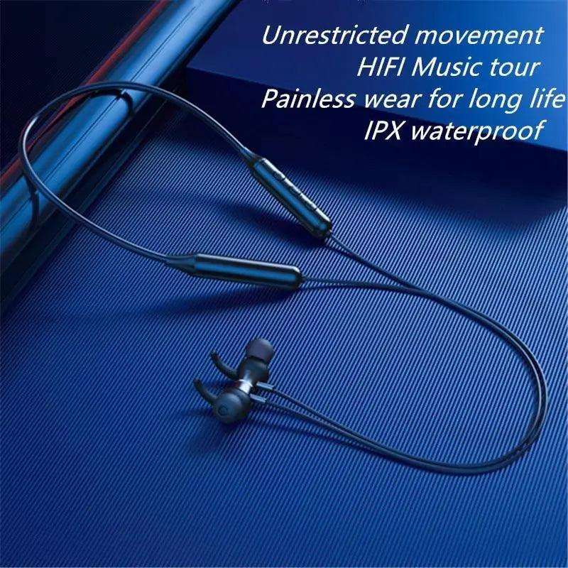 Magnetic Wireless Sports Earphones, IPX5 Waterproof Running Headset