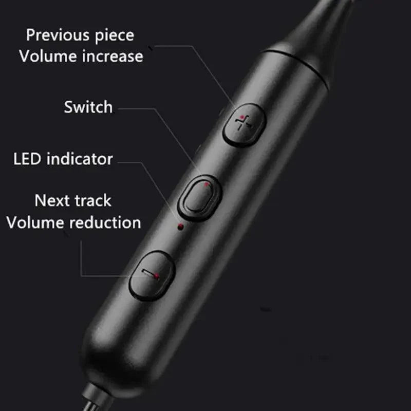 Magnetic Wireless Sports Earphones, IPX5 Waterproof Running Headset