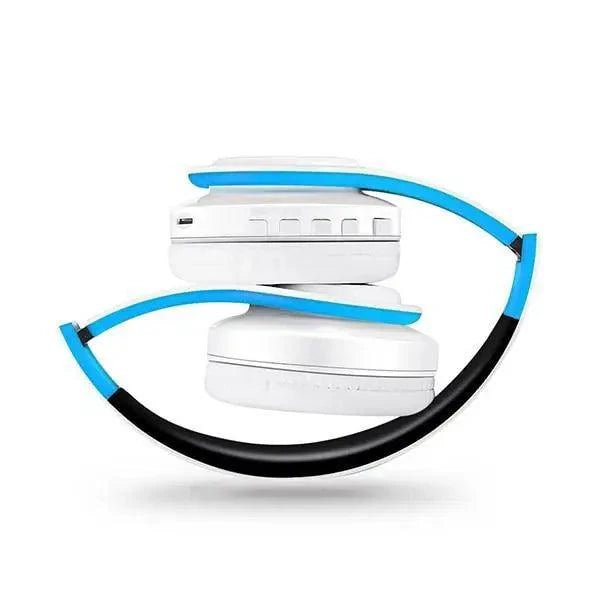 Foldable Wireless Bluetooth Stereo Headphones with FM & SD Slot
