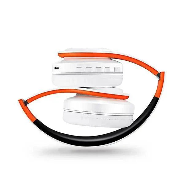 Foldable Wireless Bluetooth Stereo Headphones with FM & SD Slot