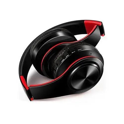 Foldable Wireless Bluetooth Stereo Headphones with FM & SD Slot