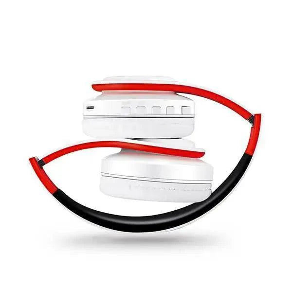 Foldable Wireless Bluetooth Stereo Headphones with FM & SD Slot