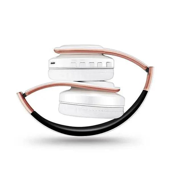 Foldable Wireless Bluetooth Stereo Headphones with FM & SD Slot