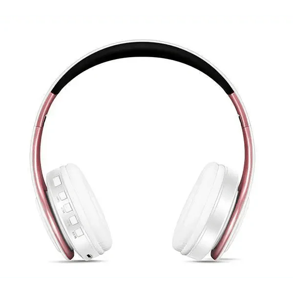 Foldable Wireless Bluetooth Stereo Headphones with FM & SD Slot