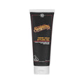 Suavecito Firme Hold Styling Gel 8oz tube in black and white packaging with gold and red accents.