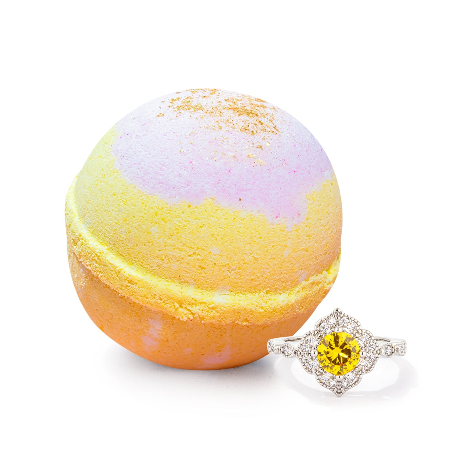Sugar Petals 10oz Mystery Jewelry Bath Bomb