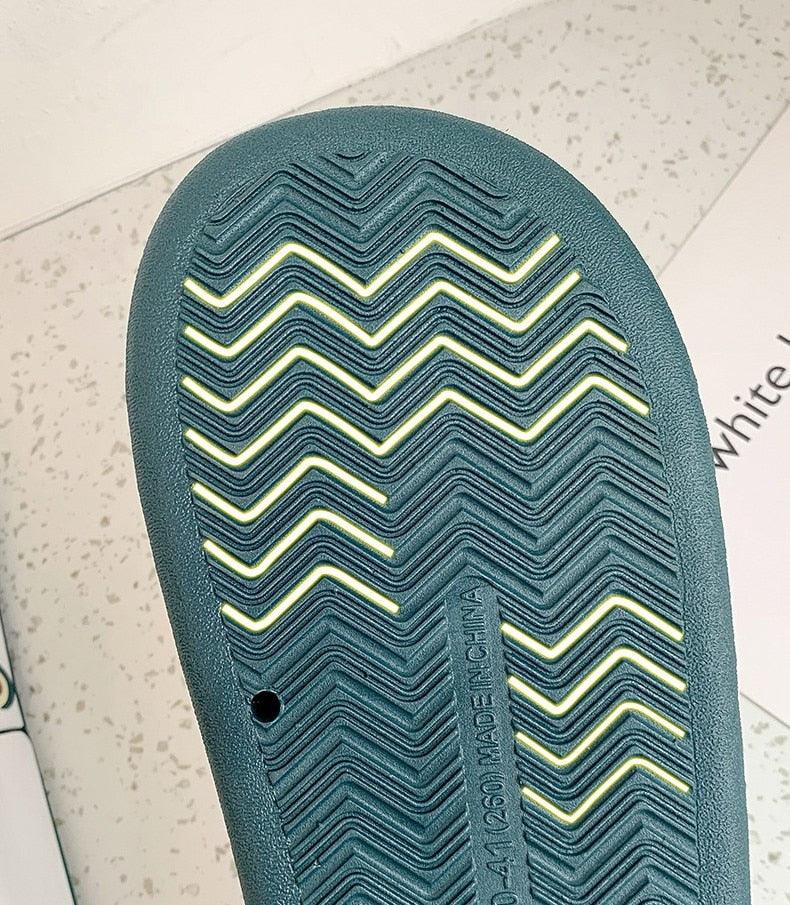 Cute Fruit Print Beach Slides Lightweight Non-Slip Pool Sandals