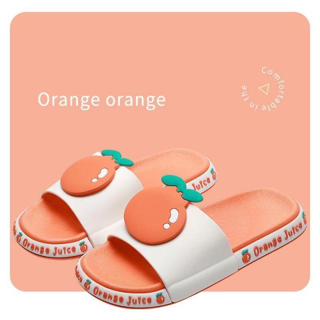Cute Fruit Print Beach Slides Lightweight Non-Slip Pool Sandals