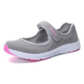 Women's Breathable Knit Sport Sneakers - Comfortable Athletic Shoes
