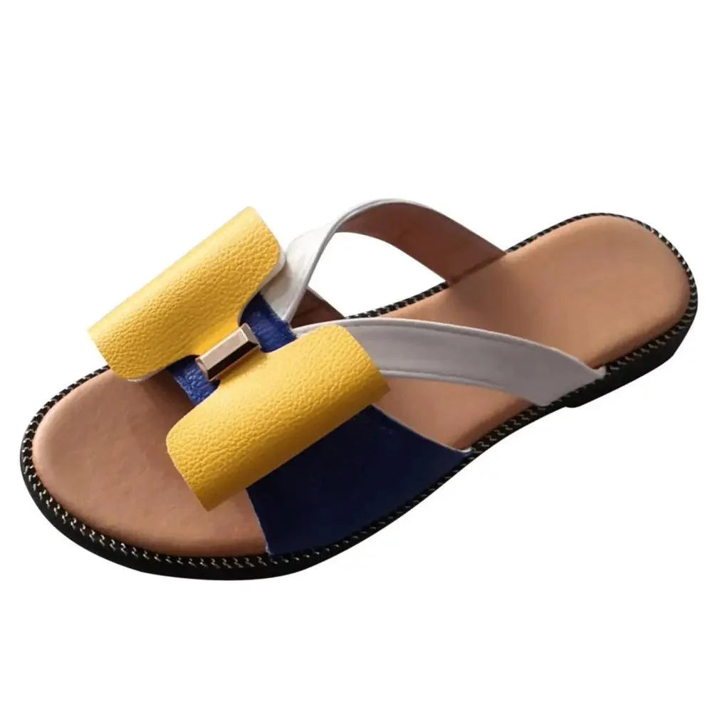 Butterfly Flat Sandals for Women - Casual Comfort Luxury Slippers