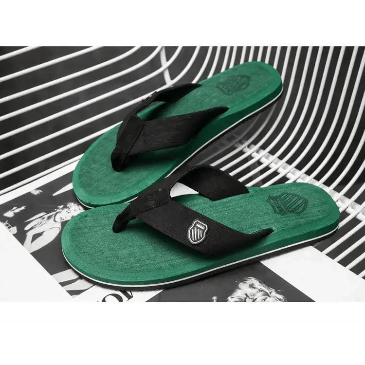 Men's Casual Beach Flip Flops High-Comfort Outdoor Sandals