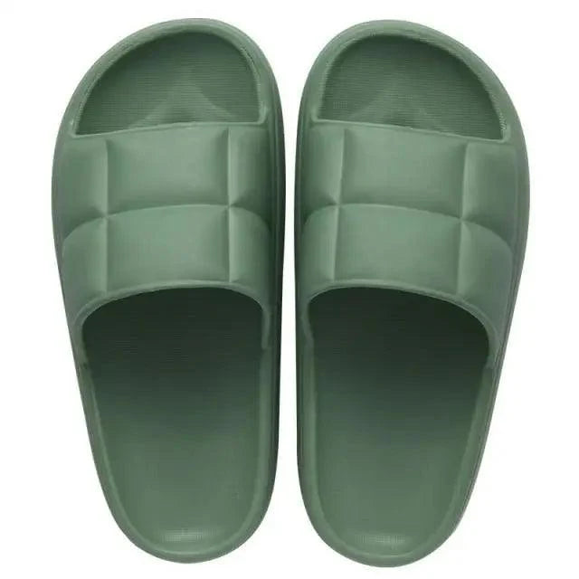 Unisex Non-Slip EVA Cloud Slippers - Comfortable Soft Thick Sole