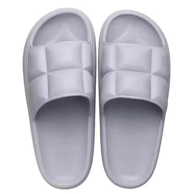 Unisex Non-Slip EVA Cloud Slippers - Comfortable Soft Thick Sole