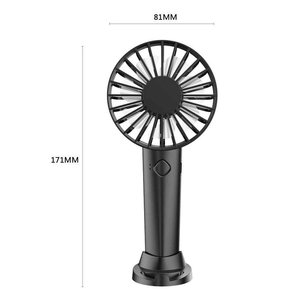 Ergonomic Hands-Free Neck Fan for Outdoor Cooling and Sports