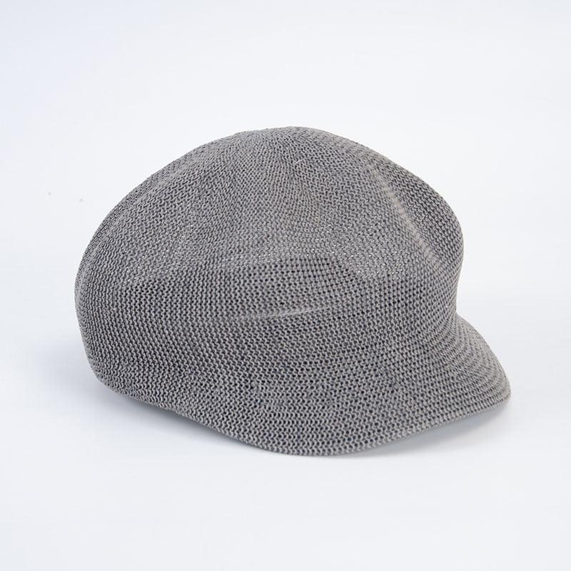 Women's Retro Adjustable Mesh Beret Breathable Summer Beanie Hat