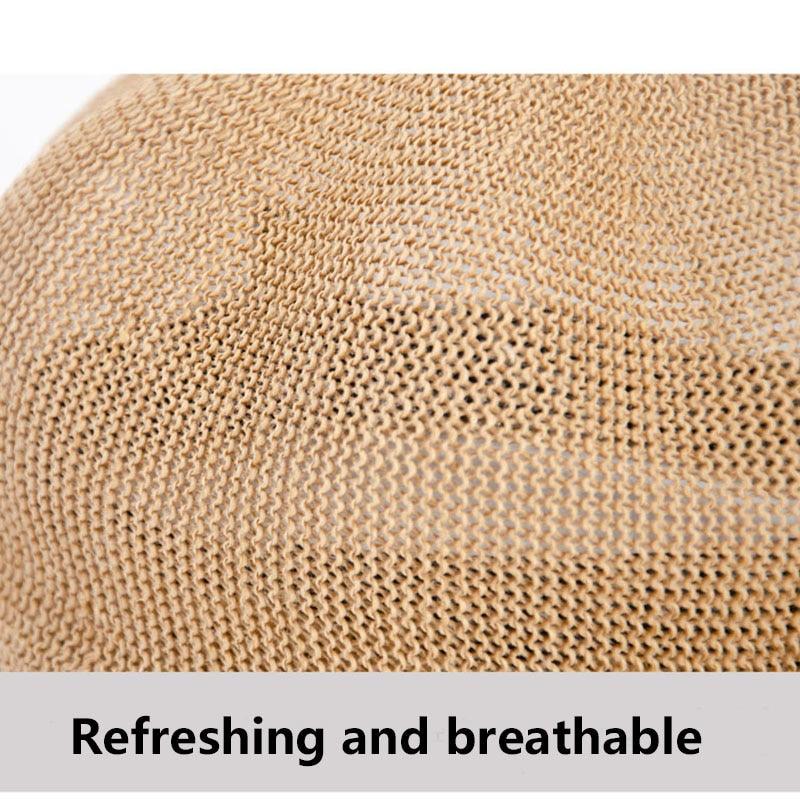 Women's Retro Adjustable Mesh Beret Breathable Summer Beanie Hat